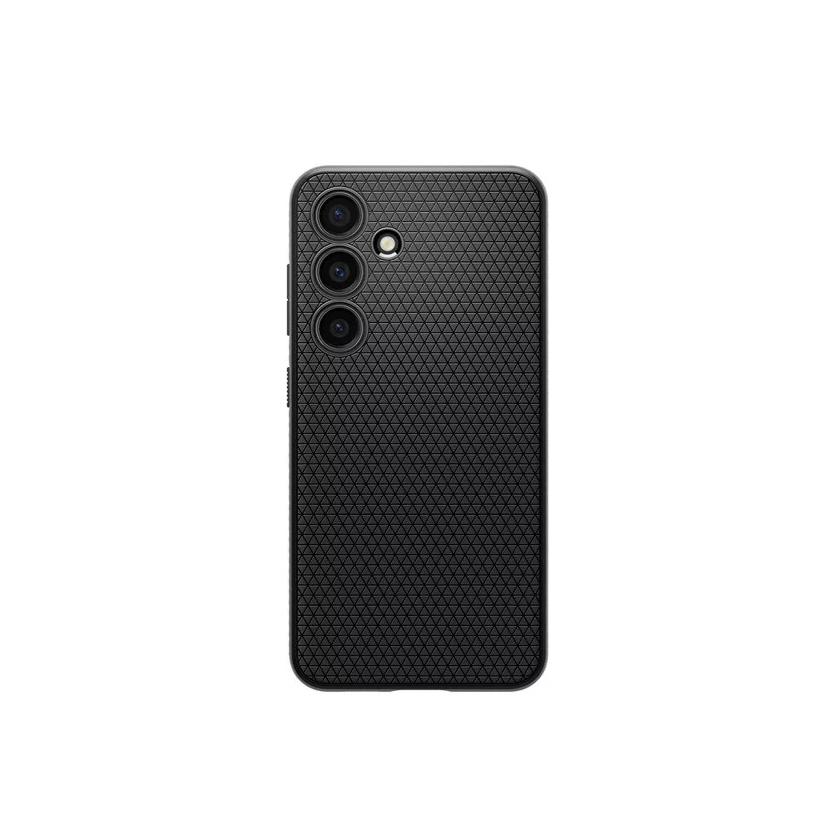 Spigen Liquid Air Samsung Galaxy S24+ Hátlapvédő Tok - Fekete (ACS07327)