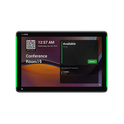 Yealink RoomPanel Plus E2 25,6 cm (10.1") 1280 x 800 pixels LCD 802.11a, 802.11b, 802.11g, Wi-Fi 4 (802.11n), Wi-Fi 5 (802.11ac) Gris Bluetooth