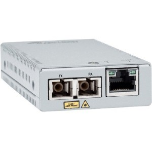 Allied Telesis AT-MMC2000/SC-960 netværksomformer til medie 1000 Mbit/s 850 nm Multitilstand Grå