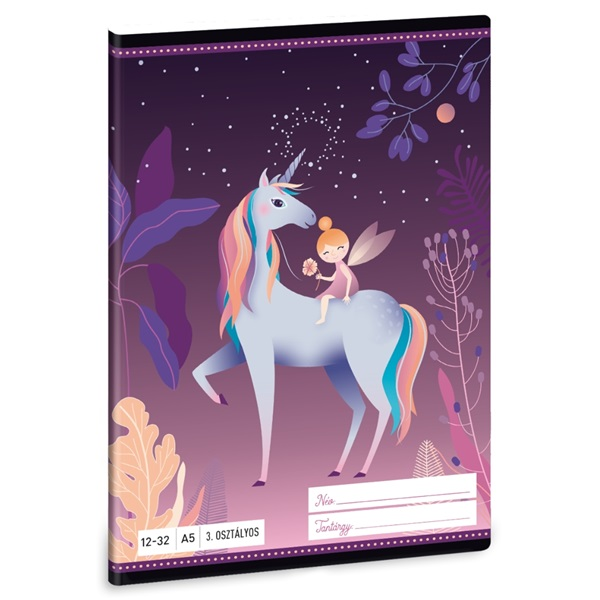Ars Una Magic Forest A5 12-32 3.osztályos füzet (53600455)