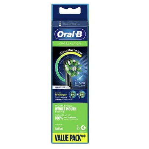 Oral-B CrossAction pótfej 4db (EB50-4 BK) (EB50-4 BK)