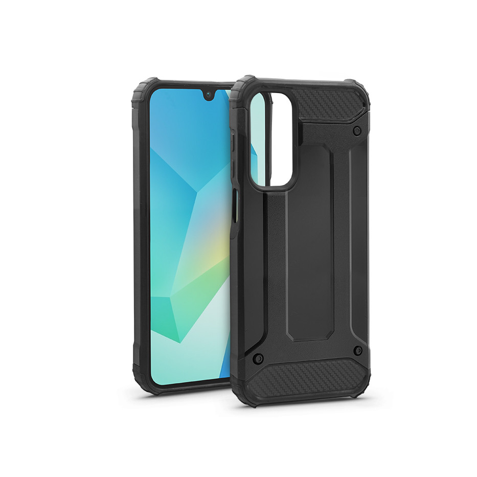 Haffner Armor ütésálló tok - Samsung SM-A165 Galaxy A16 4G/A16 5G - fekete (HF331602)