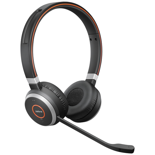 Безжични слушалки Jabra Evolve 65 SE UC Stereo, черни
