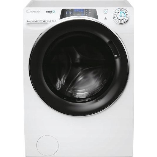 Candy RapidÓ PRO RPW41066BWMBC-S сушилник за съдове Свободно стоящ Предно зареждане Бяла D