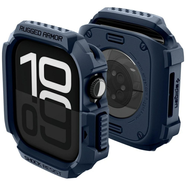 Pouzdro pro Apple Watch 11 / 10 42 mm, Spigen Rugged Armor 2, odolné,