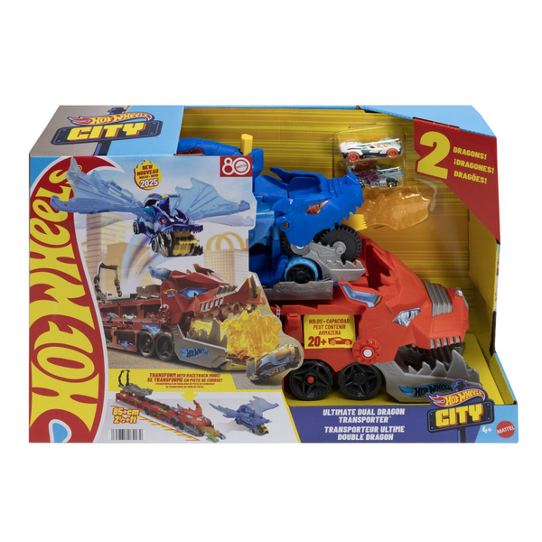 Hot Wheels Ultimate Dual Dragon Transporter