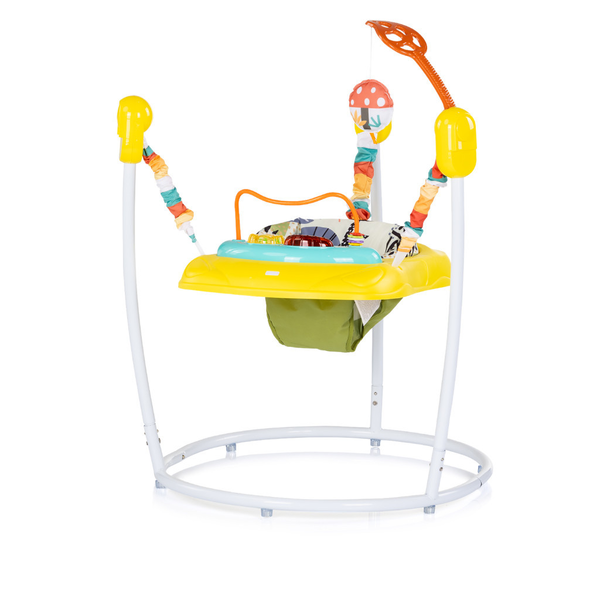 CHIPOLINO Jumpy Car rugós hinta - sárga