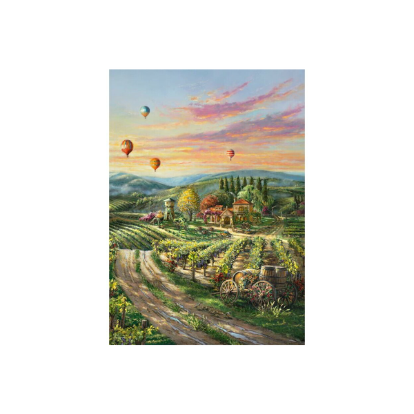 Schmidt Spiele Thomas Kinkade Studios: Peaceful Valley Vineyard - 1000 darabos puzzle