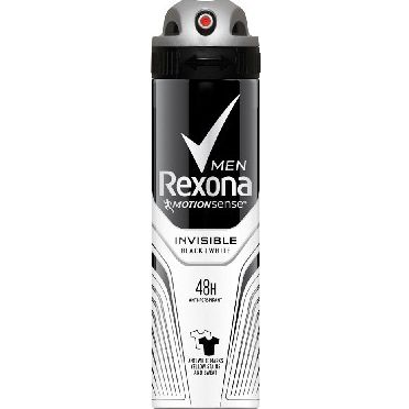 Rexona Men Invisible Black + White 150 ml (664444)
