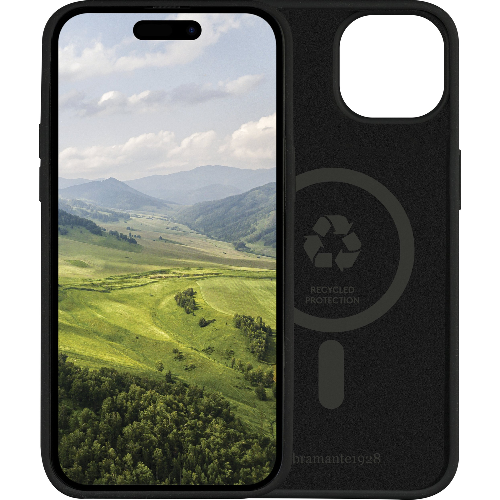 dbramante1928 Monaco MagSafe telefontok Borító Fekete (MO61NIBL1831)