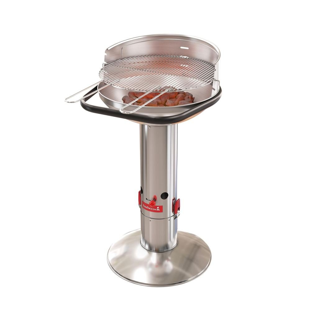 Barbecook Loewy 50 rozsdamentes acél faszenes grill 51,5x56x99cm (BC-CHA-1005) (BC-CHA-1005)