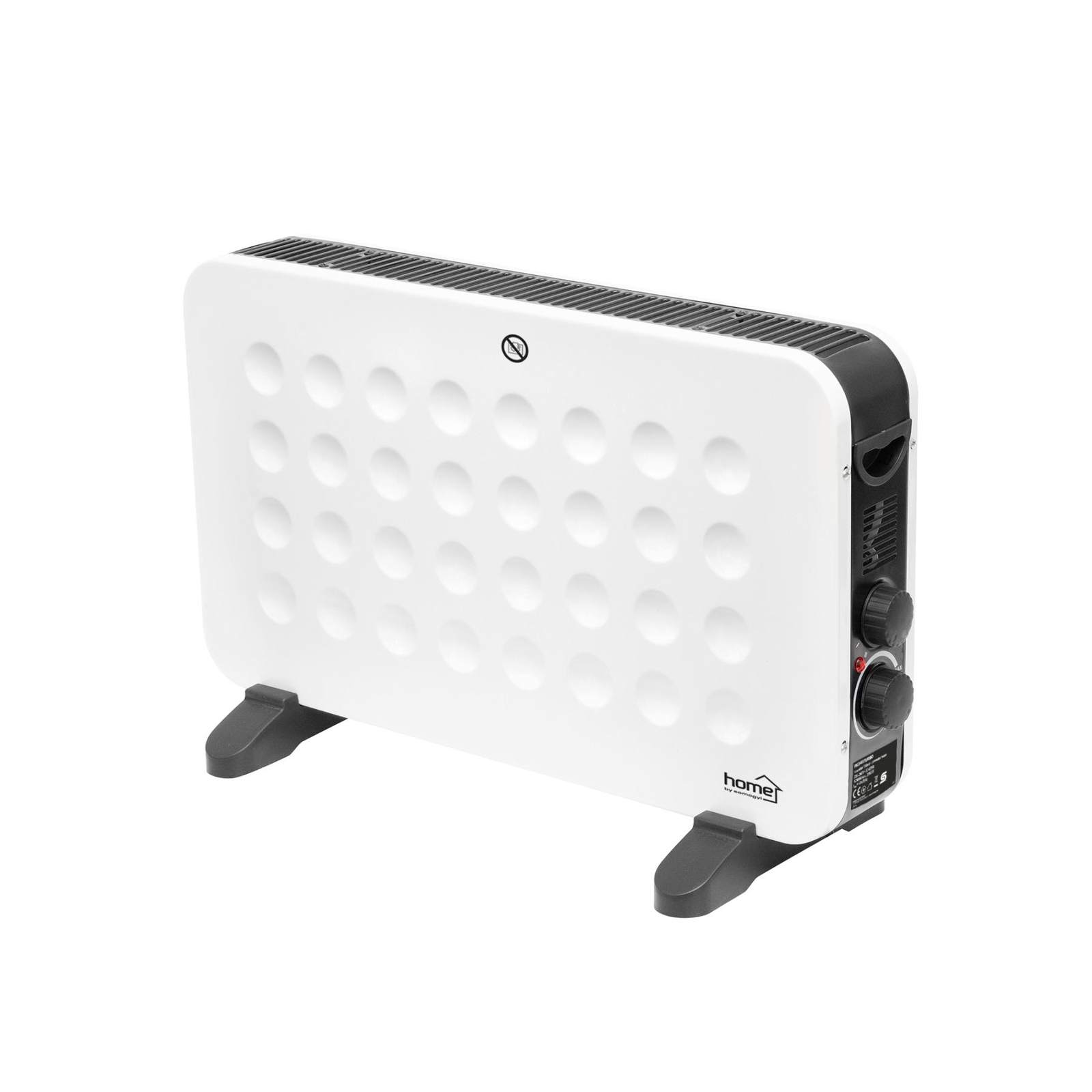 Home FK345TURBO Szabadonálló Elektromos konvektor 1250W/2000W - Fehér (FK345TURBO)