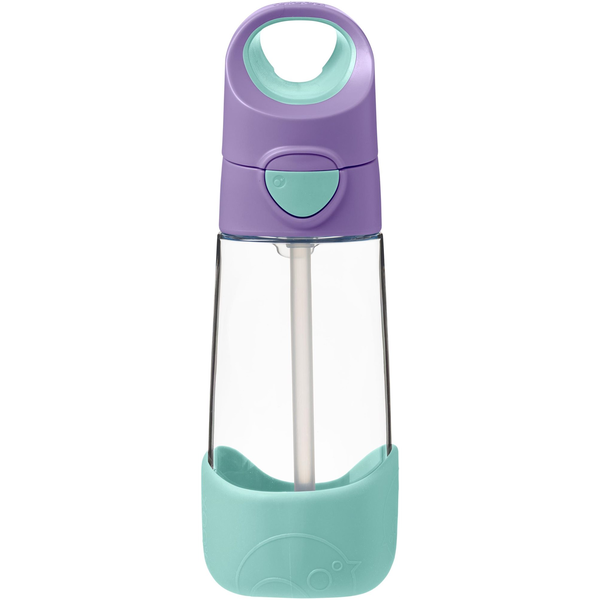 B.Box Tritanowa butelka ze słomką 450 ml Lilac Pop B.Box