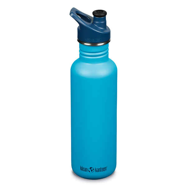 Láhev Klean Kanteen Classic Sport Cap modrá 800 ml