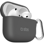 SBS AirPods 4 Szilikon védőtok - Fekete