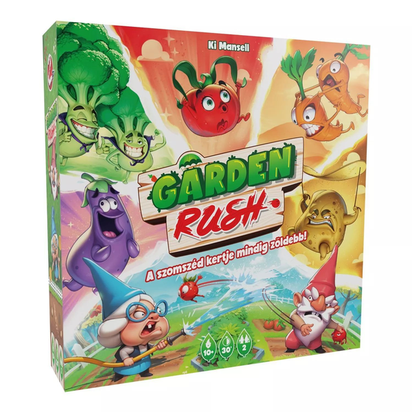 Garden Rush Kompetitív kétszemélyes társasjáték