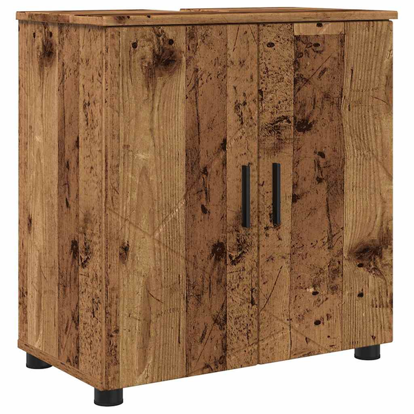 Fürdőszoba Székény polcokkal Régi fa 61 x 35 x 64 cm Faanyag