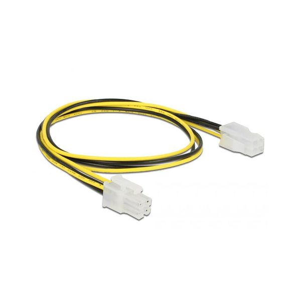 DELOCK Verlängerungskabel P4 4Pin -> p4 4Pin St/Bu 50cm