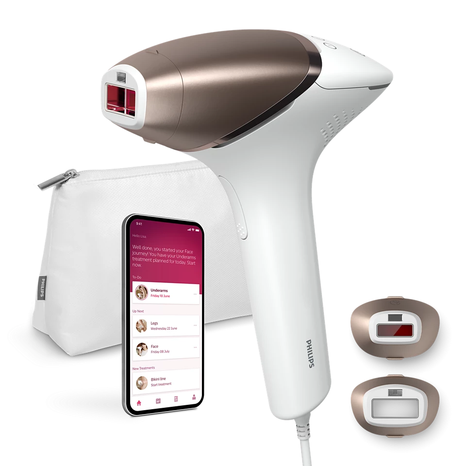 Philips Lumea Prestige BRI945/00 IPL szőrtelenítő készülék SenseIQ technológiával - Fehér (BRI945/00)