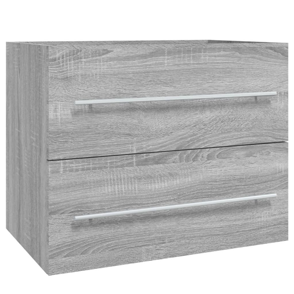 szürke sonoma színű szerelt fa éjjeliszekrény 60x38,5x48 cm (815643)