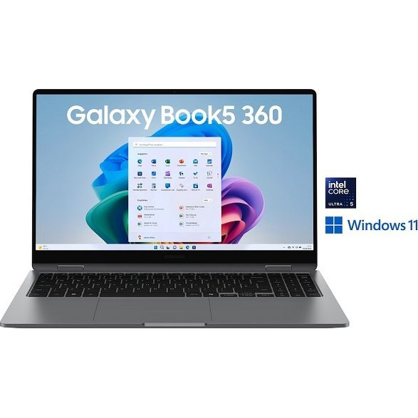 Samsung Galaxy Book5 Pro 360 CU7 258V/32GB/512GBBSSD/W11Pro grey
