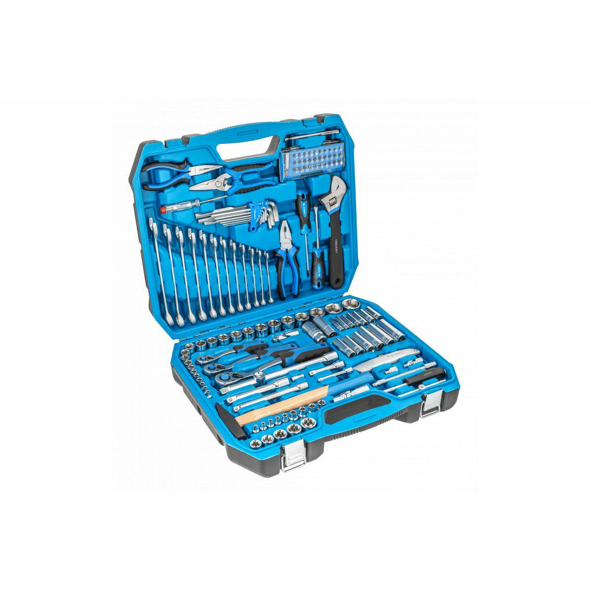 Hogert HT1R439 szerszámkészlet kulcsok 131 db-os (HT1R439)