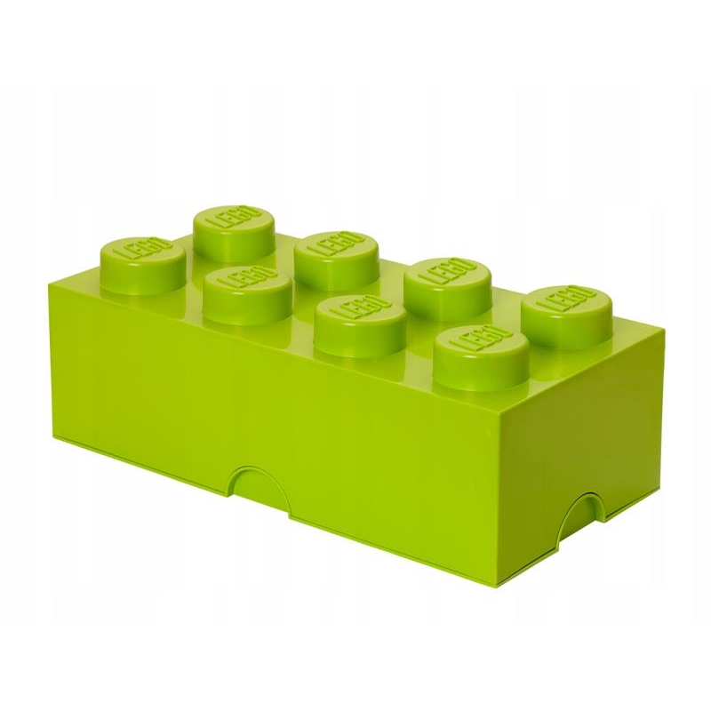 LEGO 40041220 Tároló doboz 8 - Ragyogó sárgászöld (Lime) (40041220)