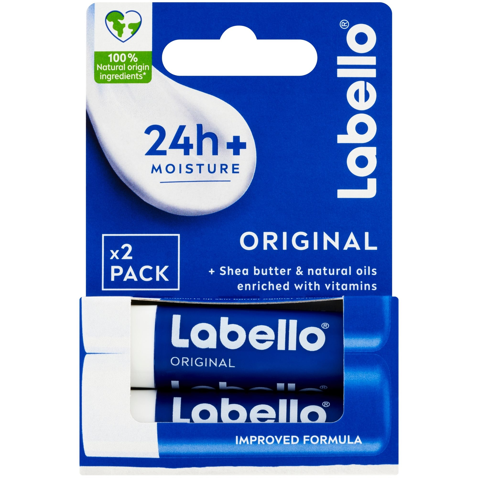 LABELLO Orginal Care 2× 4,8 g (9005800362878)