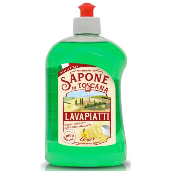 SAPONE DI TOSCANA Lavapiatti Limone Concentrato 500 ml