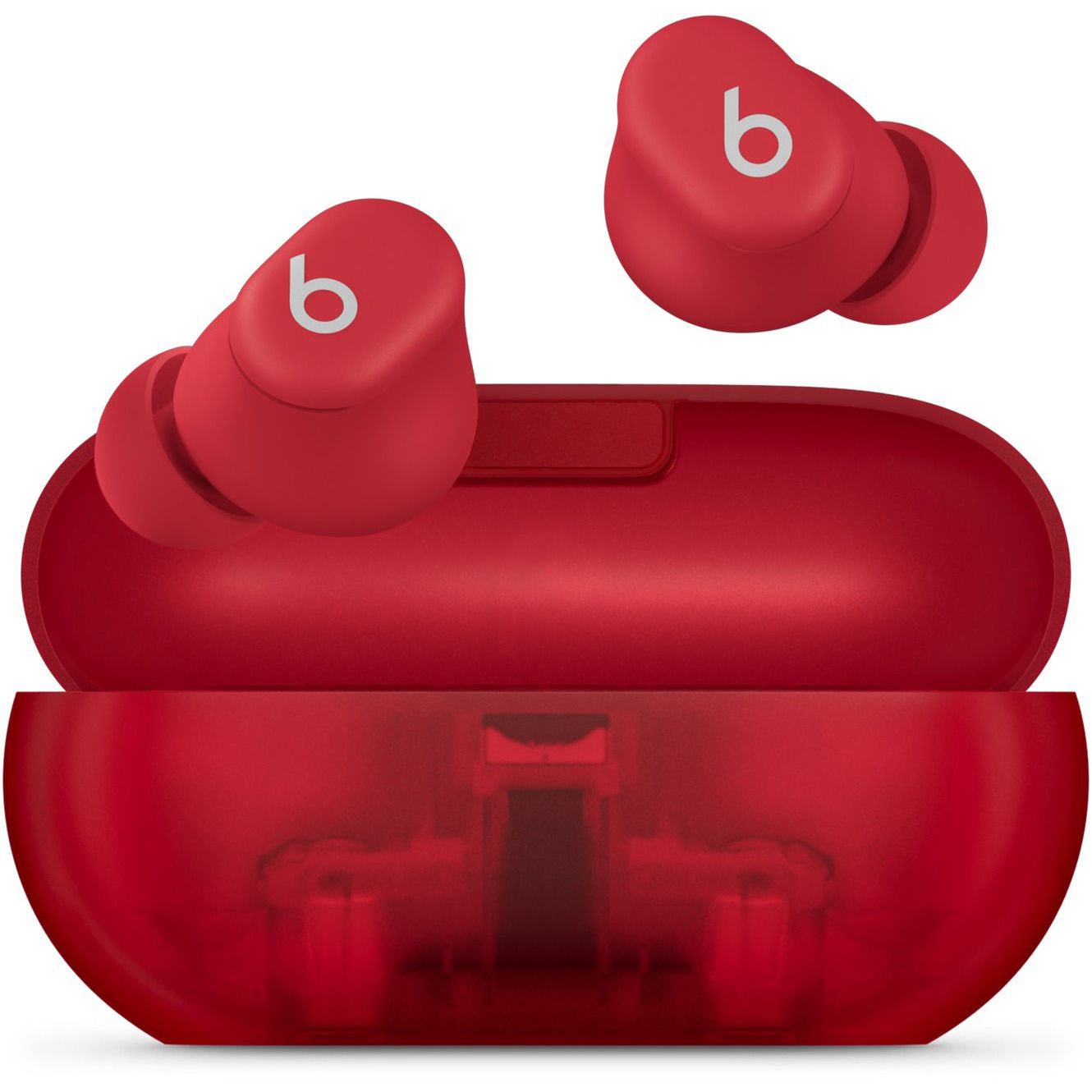 Beats Solo Buds Transparent Red (MUW03EE/A)
