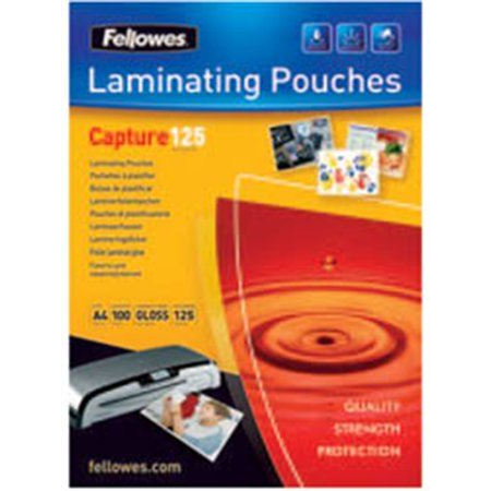 FELLOWES laminálógéphez fényes meleglamináló fólia 125 mikron, A4 (IFW53074) (IFW53074)