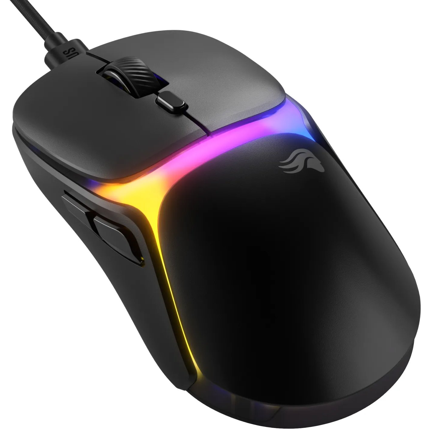 Glorious Model O3 Wired Black - 30000 DPI Gaming Egér (GLO-O3-W-BLK)