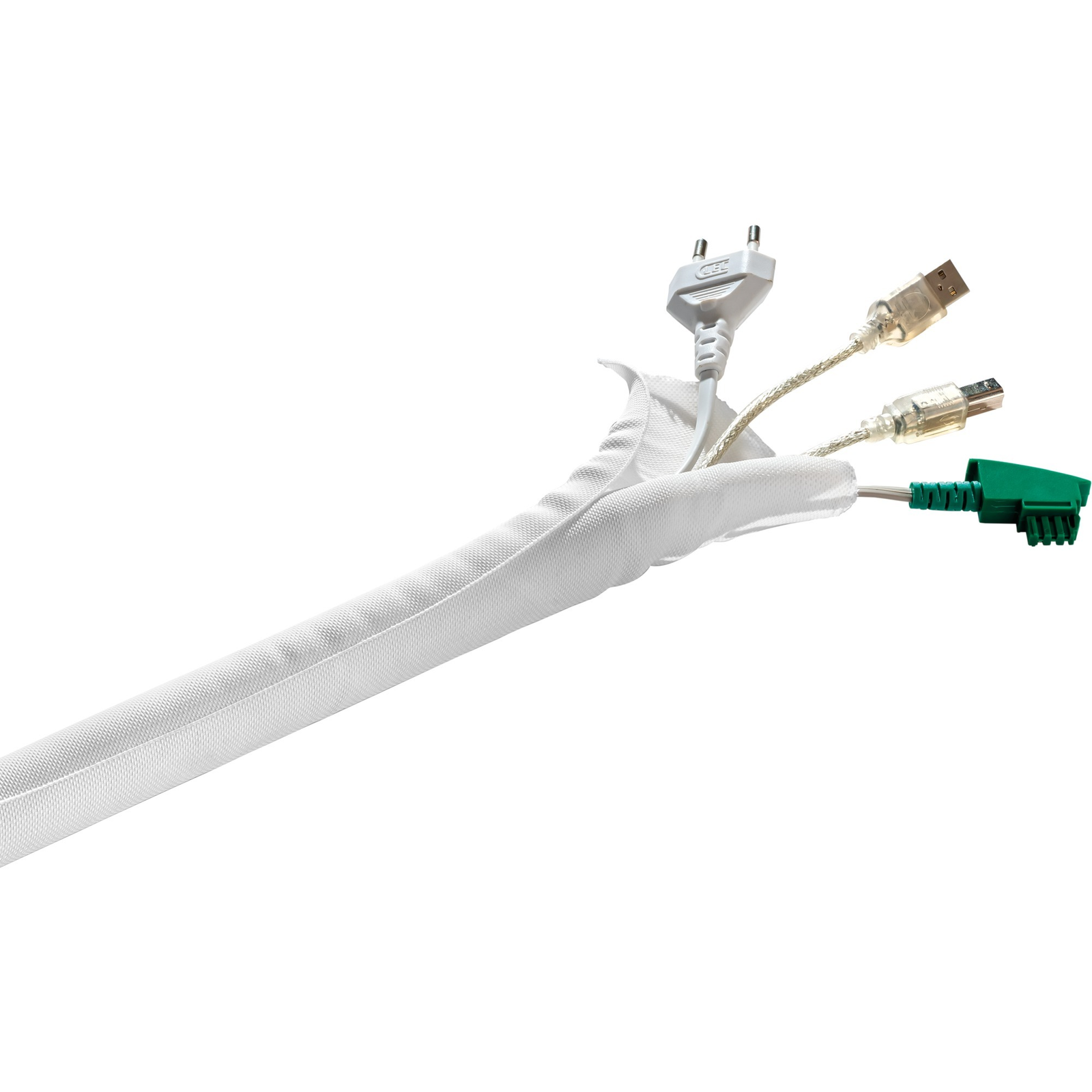 Hagor KS Self Wrap Önzáró kábeltömlő 5m - Fehér (8830)