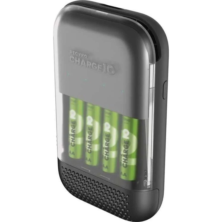 GP Akkumulátor töltő Charge 10 S491 + 4× AA (DBKF-EMB56499)
