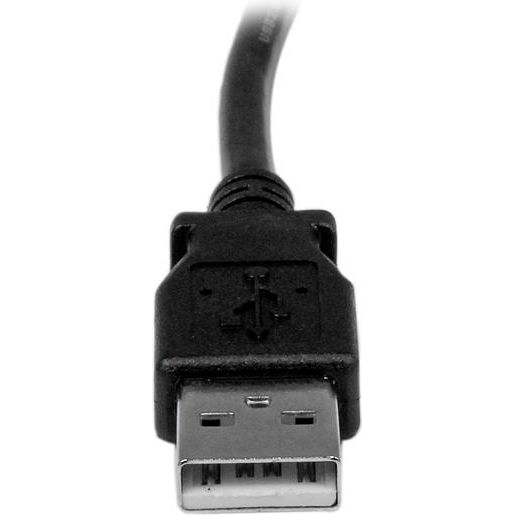 StarTech.com USBAB3ML USB-kabel USB A USB B 0,48 Gbit/s Zwart