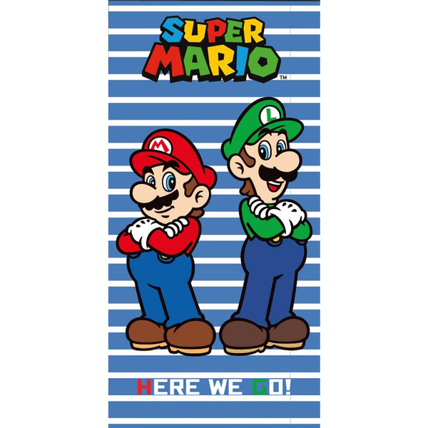 Kaptan Baby towel Super Mario and Luigi