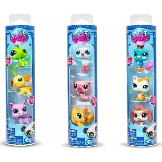 Littlest Pet Shop 3 db-os Figura Henger Csomag - Városi Hangulat (LPS00550)