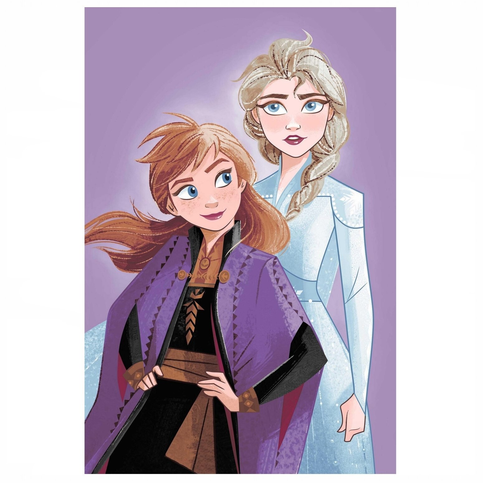 Jerry Fabrics 05 Jégvarázs mikroflanel pléd, lila, 100×150 cm (MIKROFLANELFRO05A)