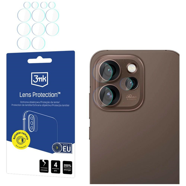 3MK Lens Protection Pro kameravédő üveg Oppo Reno 15 Pro Max 5G