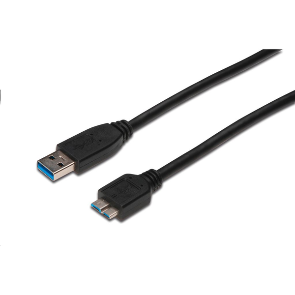 Cablu USB 3.0 A tata- micro B tata 1m Digitus