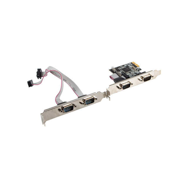 Kontroler Lanberg PCE-DB9-004 PCIe 4 x RS-232 (PCE-DB9-004)