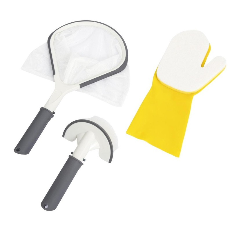 Bestway 60310 pezsgőfürdő vagy gyógyfürdő tartozék Tisztító készlet Szürke, Fehér, Sárga (60310)