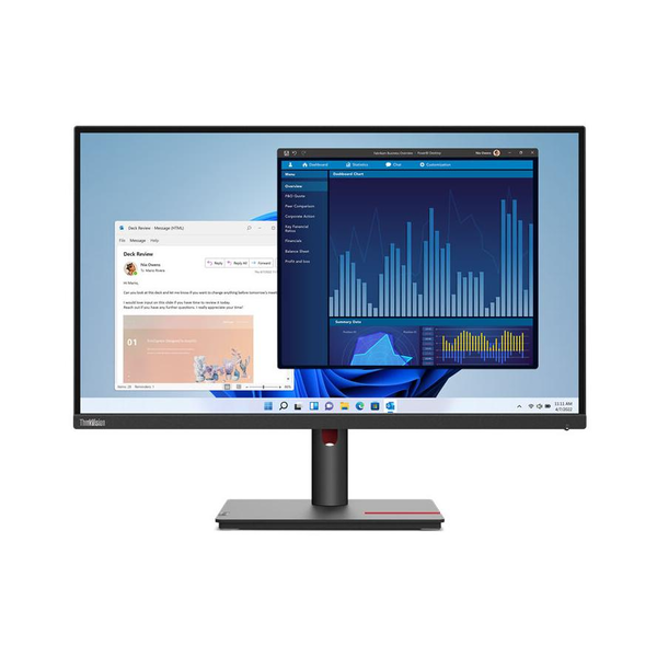 Lenovo ThinkVision T27p-30 LED display 68,6 cm (27") 3840 x 2160 pixels 4K Ultra HD Noir