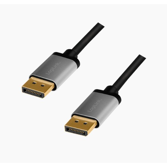 Logilink DisplayPort kábel DP/M-DP/M 4K/60 Hz 5m alu (CDA0103)