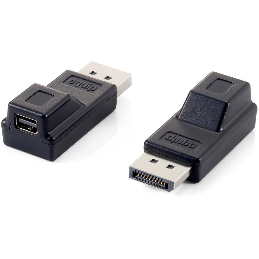 Equip 118916 csatlakozó átlakító DisplayPort Mini DisplayPort Fekete (118916)