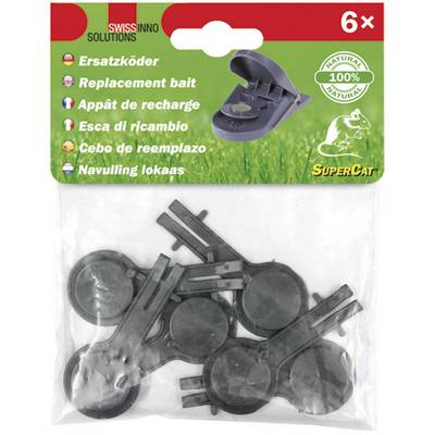 Tartalék csalétek a SuperCat egércsapdához 6 db Swissinno 1 040 001K (1 040 001K)