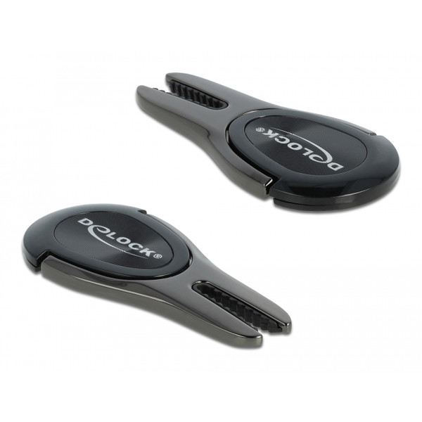 DELOCK Universal Handy Halterung Mini 4 in 1 anthrazit