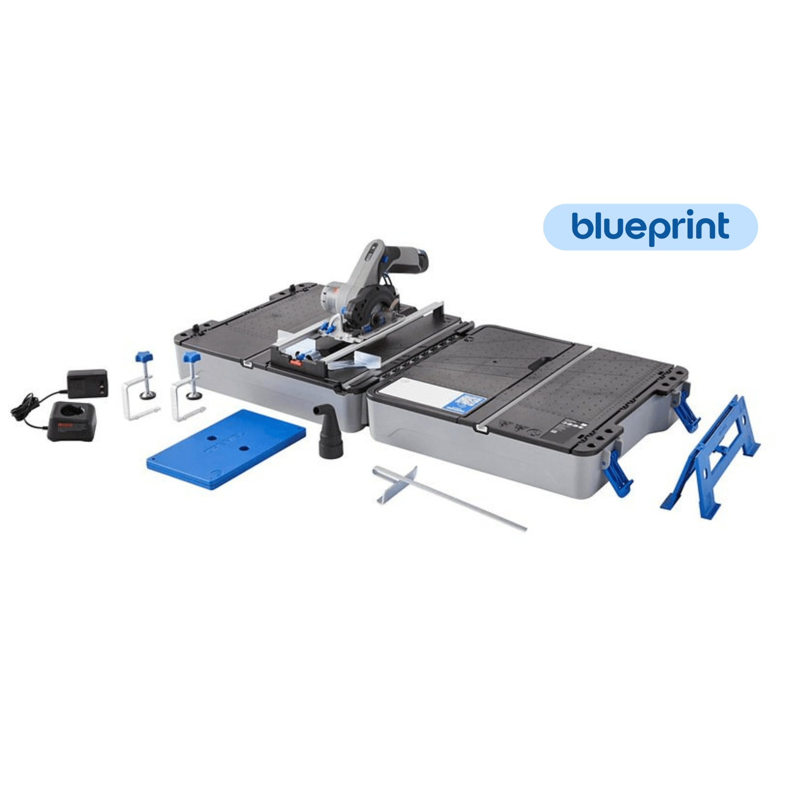 Dremel DREMEL Mobile Sägestation 12V mit Sägetisch-Koffer und Läser CS12V-S1C Gérvágó- és asztali fűrész (F013CS12JM)