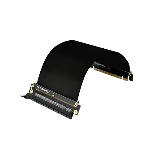 Thermaltake AC-053-CN1OTN-C1 PCIe 3.0 (apa - anya) kábel 0.2m - Fekete (AC-053-CN1OTN-C1)