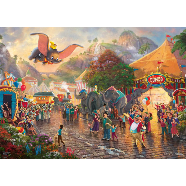 Schmidt PQ Puzzle 1000 KINKADE Slon Dumbo Disney